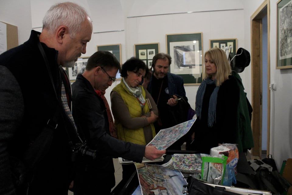 демонстрації майстерності з акварелі